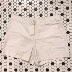 Gap White Tailored Shorts